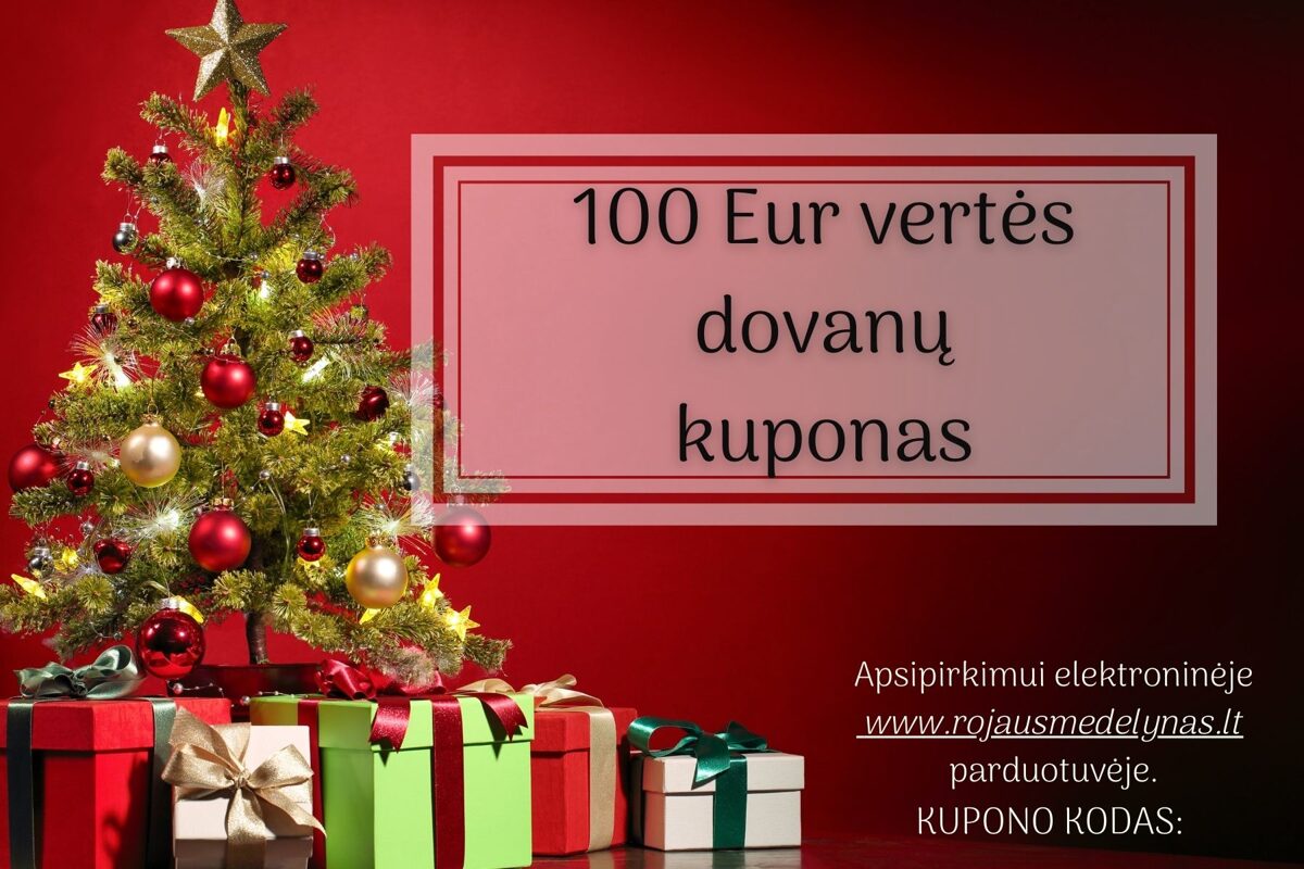 100 Eur vertės Dovanų kuponas