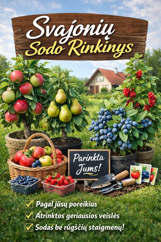 Svajonių sodo rinkinys 'INDIVIDUALIAI JUMS PARINKTAS'