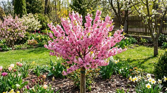 Triskiautis migdolas skiepytas (dekoratyvinis)